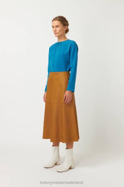 vrouwen kiara rok Kate Sylvester kleding 8LB4O289 bruinen