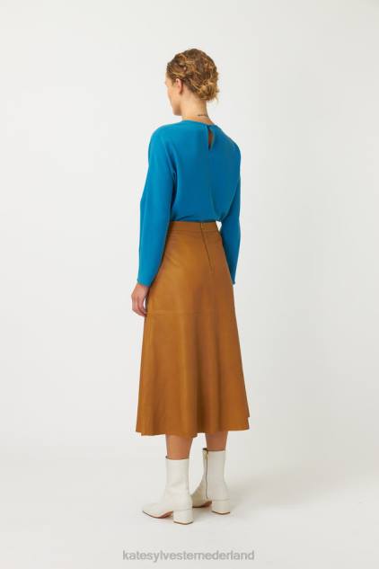 vrouwen kiara rok Kate Sylvester kleding 8LB4O289 bruinen