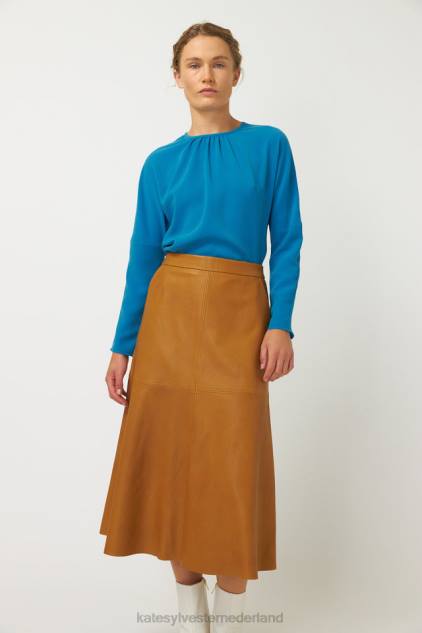 vrouwen kiara rok Kate Sylvester kleding 8LB4O289 bruinen