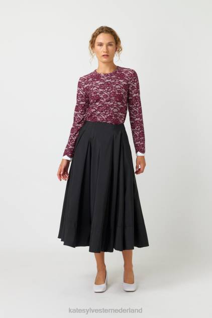 vrouwen mooie rok Kate Sylvester kleding 8LB4O291 zwart