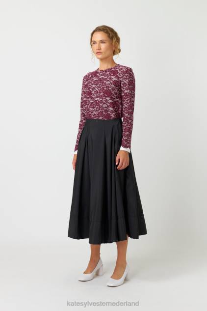 vrouwen mooie rok Kate Sylvester kleding 8LB4O291 zwart