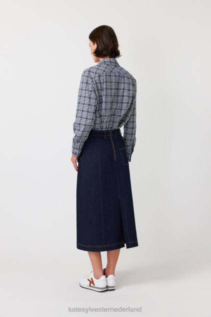 vrouwen spijkerrok Kate Sylvester kleding 8LB4O302 indigo
