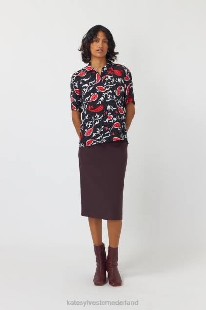 vrouwen Leonardo-shirt Kate Sylvester kleding 8LB4O213 roze