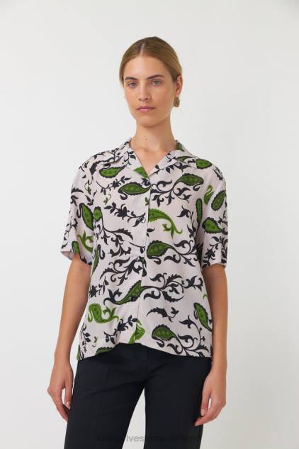 vrouwen Leonardo-shirt Kate Sylvester kleding 8LB4O217 gras