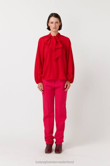 vrouwen Marcel blouse Kate Sylvester kleding 8LB4O171 rood
