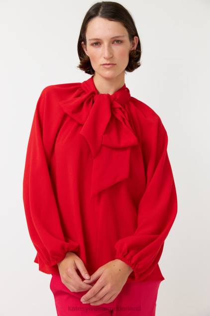 vrouwen Marcel blouse Kate Sylvester kleding 8LB4O171 rood