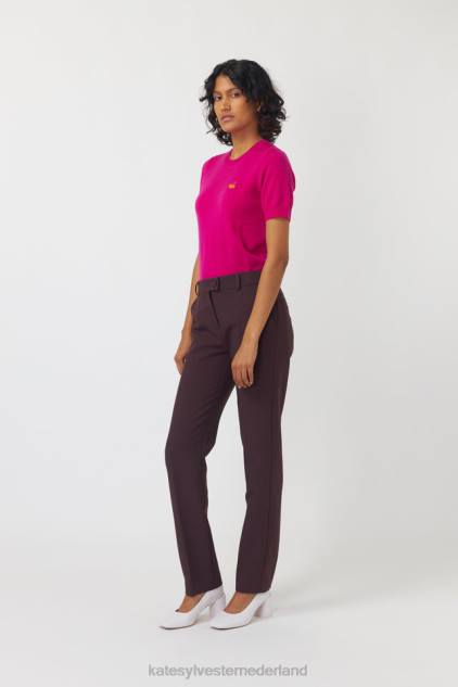 vrouwen Molly top Kate Sylvester kleding 8LB4O172 fuchsia