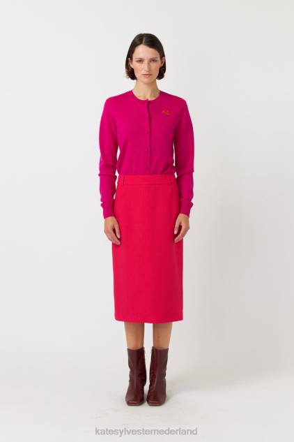vrouwen Polly vest Kate Sylvester kleding 8LB4O173 fuchsia