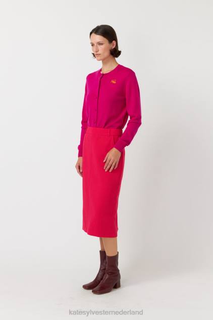 vrouwen Polly vest Kate Sylvester kleding 8LB4O173 fuchsia