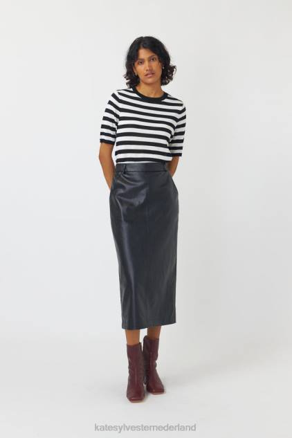 vrouwen bovenkant Kate Sylvester kleding 8LB4O208 zwarte streep