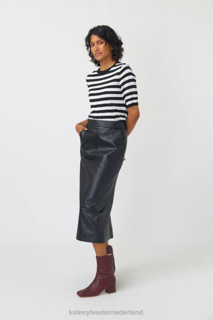 vrouwen bovenkant Kate Sylvester kleding 8LB4O208 zwarte streep