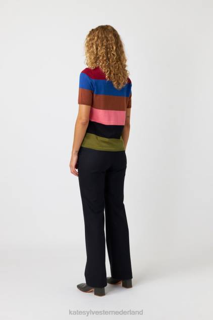 vrouwen caleidoscoop bovenaan Kate Sylvester kleding 8LB4O191 regenboog