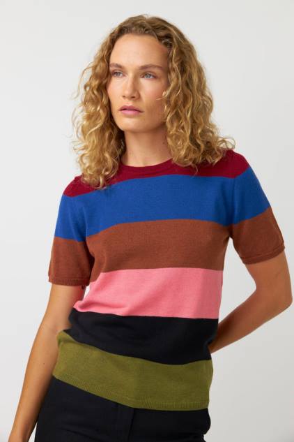 vrouwen caleidoscoop bovenaan Kate Sylvester kleding 8LB4O191 regenboog