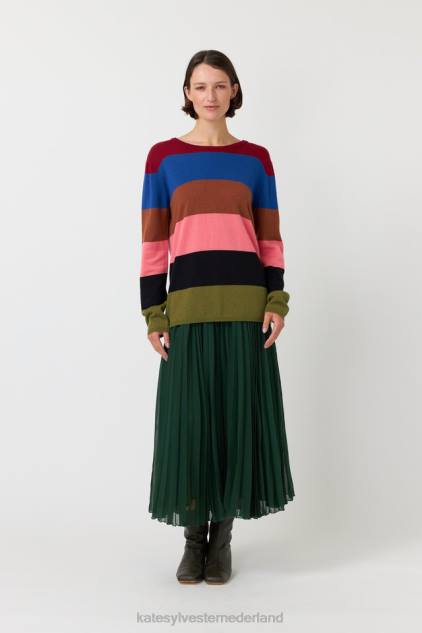 vrouwen caleidoscoop trui Kate Sylvester kleding 8LB4O190 regenboog