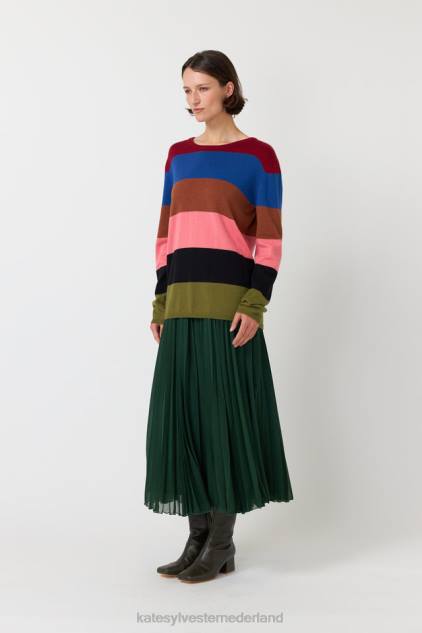 vrouwen caleidoscoop trui Kate Sylvester kleding 8LB4O190 regenboog