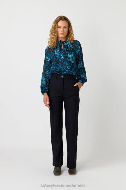 vrouwen cordelia-blouse Kate Sylvester kleding 8LB4O176 water