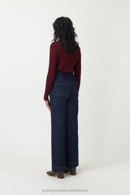 vrouwen karmel top Kate Sylvester kleding 8LB4O41 espresso