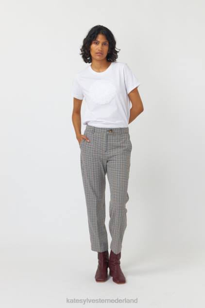 vrouwen kleedje t-shirt Kate Sylvester kleding 8LB4O205 wit