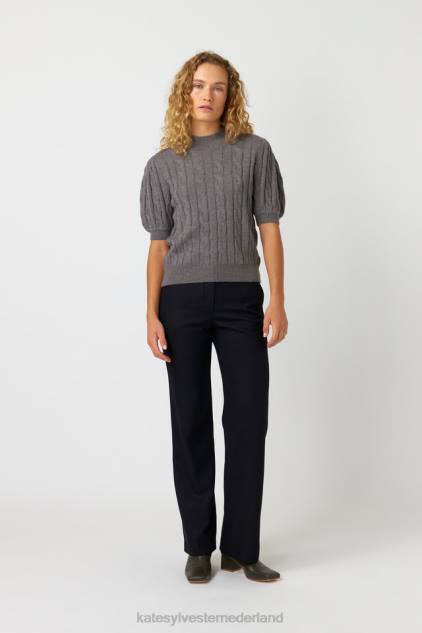 vrouwen lucinda top Kate Sylvester kleding 8LB4O61 rook