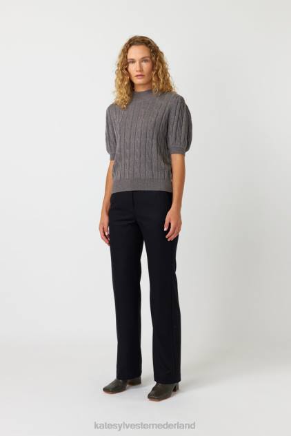 vrouwen lucinda top Kate Sylvester kleding 8LB4O61 rook
