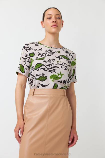 vrouwen lula top Kate Sylvester kleding 8LB4O216 gras