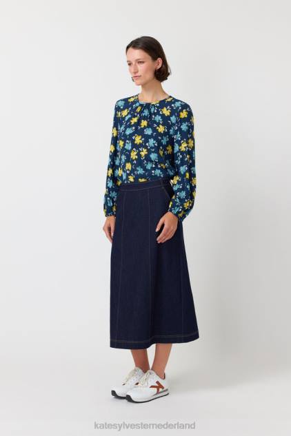 vrouwen magnolia-topje Kate Sylvester kleding 8LB4O196 inkt