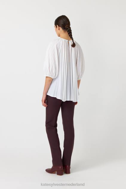 vrouwen nina top Kate Sylvester kleding 8LB4O200 wit