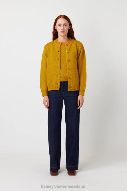 vrouwen pluizig vest Kate Sylvester kleding 8LB4O164 marmelade