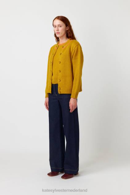 vrouwen pluizig vest Kate Sylvester kleding 8LB4O164 marmelade