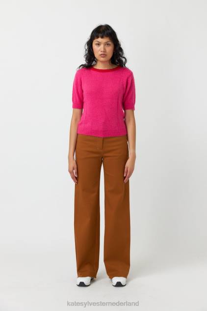 vrouwen pluizige bovenkant Kate Sylvester kleding 8LB4O161 roze