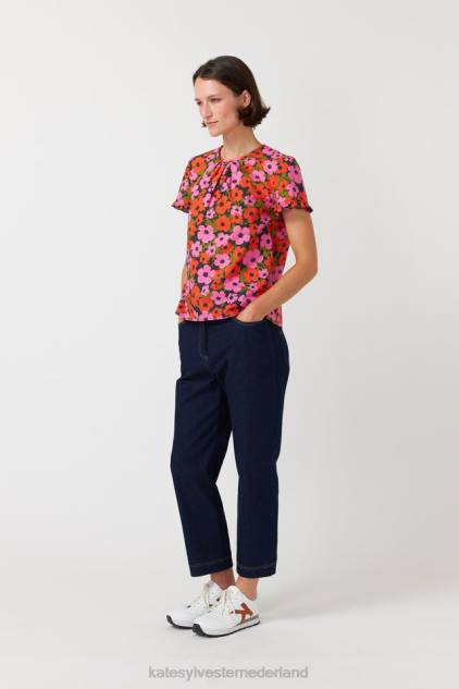 vrouwen pop-top Kate Sylvester kleding 8LB4O235 roze oranje