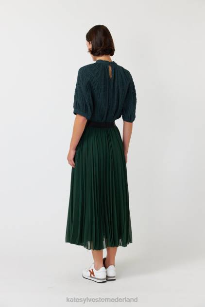 vrouwen seersucker topje Kate Sylvester kleding 8LB4O223 woud