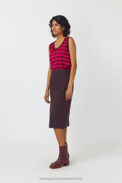 vrouwen venetia tank Kate Sylvester kleding 8LB4O203 roze streep