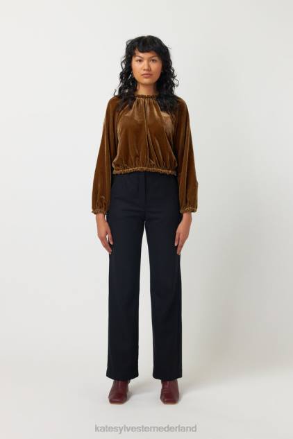 vrouwen viva top Kate Sylvester kleding 8LB4O52 goud