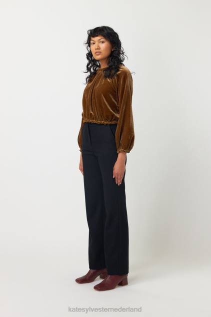 vrouwen viva top Kate Sylvester kleding 8LB4O52 goud