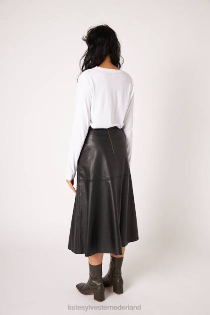 vrouwen zwaan lange mouw Kate Sylvester kleding 8LB4O6 wit